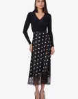 Vivienne Lace Trim Skirt full body front