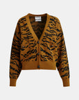 Icali Tiger Print Cardigan by itself