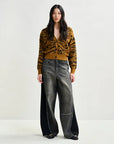 Icali Tiger Print Cardigan full body