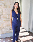 Karina Grimaldi Male Knit Pants Set