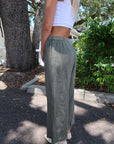 Velvet Lola Wide Leg Linen Pant side