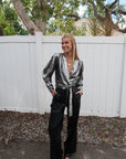 Leyla Wrap Top full body view