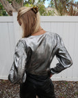 Leyla Wrap Top back