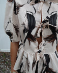 Orquid Top close up tie detail