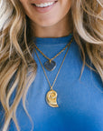Clara Forno Nieves Smokey Quartz Heart close up