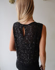 Serena Embellished Shell Top back
