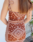 Avani Skort Romper close up back