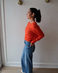 The Mid Rise Lasso Sneak full body side