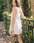Sloan Gingham Mini Dress back