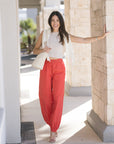 Clyde Oversized Taffeta Pant front