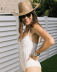 Simkhai Lexi Bustier One Piece side