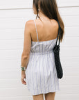 Simkhai Annie Stripe Mini Dress back