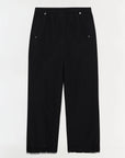 Black pants on a white background