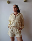 Boulbi Short front view with matching jacket
