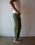 Barrlet Barrel Crop Pant side
