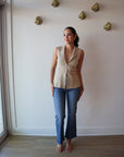 Mahalia Vest Top full body front view