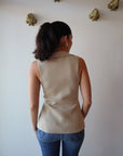 Mahalia Vest Top close up back view