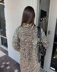 Marfa Calico Print Dress back