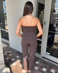 Tube Gathered Jumpsuit back