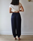 Elidi Harem Pant full body back view on model