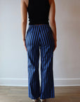 Pia Poplin Pant back view on model