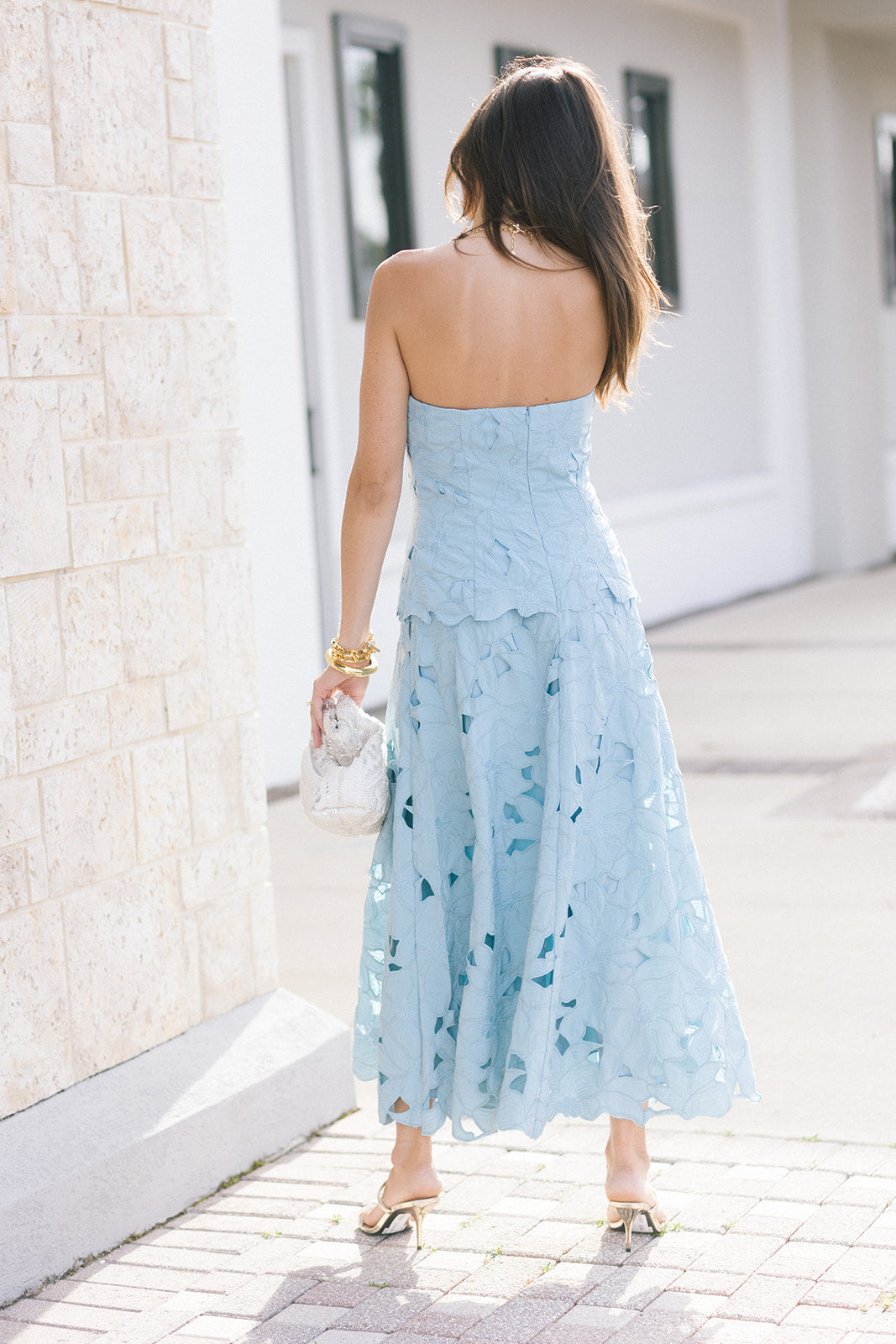 Clarke Dress S / SKYBLUE