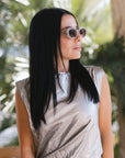 Rabens Saloner Jamal Draped Dress front