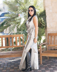 Rabens Saloner Jamal Draped Dress side