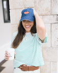Kellen Belt with striped tee