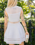 Esri Knit Mini Dress back