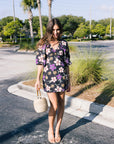 Ilio Nema Coeus Print Mini Dress full body front