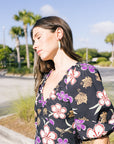 Ilio Nema Coeus Print Mini Dress close up front/side