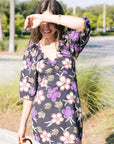Ilio Nema Coeus Print Mini Dress full front