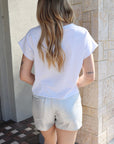 Berenice Jery Cross Over Skort back