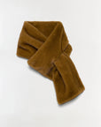 Anaia Faux Fur Scarf in Ochre