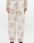 Floral Printed Stary Jeans front