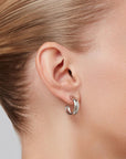 Jenny Bird Staple Hoops Small side