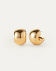 Gemma Hoops Gold by itself