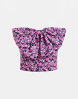 Jullie Jacquard Bustier Top by itself