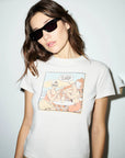 Classic Tee Same Cloth close up front on model