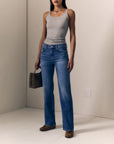 Mid 90s Straight Jean front view on model