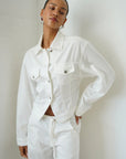 Edi Soft Denim Jacket front view