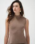 Pax Sleeveless Sweater front view