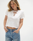 Tropic Tie Front Tee front