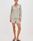 Rails Lo Stripe Button-down Shirt full body