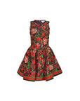 Layne Holiday Floral Mini Dress by itself