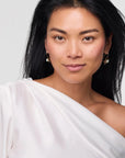 Linda Earrings on model