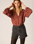 Tolan Polka Dot Shirt front