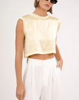 Nonchalant Mel Crop front