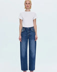 Tate High Rise Bowed Wide Leg full body front